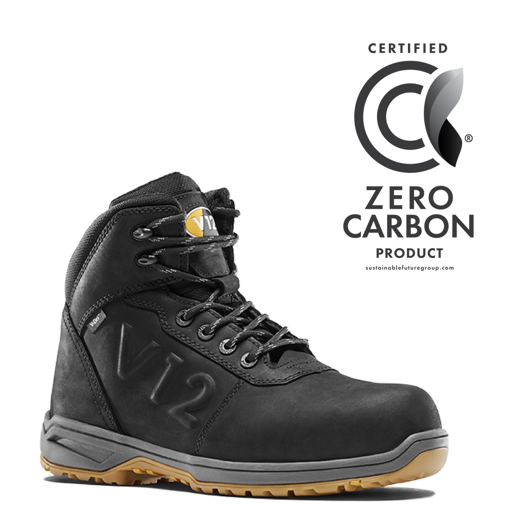 V12 Footwear V2140 Lynx Black Waterproof IGS Safety Boot S3 - Carbon Neutral