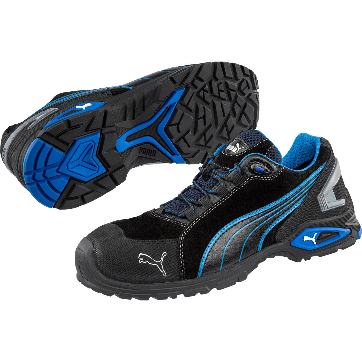 PUMA Rio Black Low S3 Safety Shoes - SRC Grip Comfort