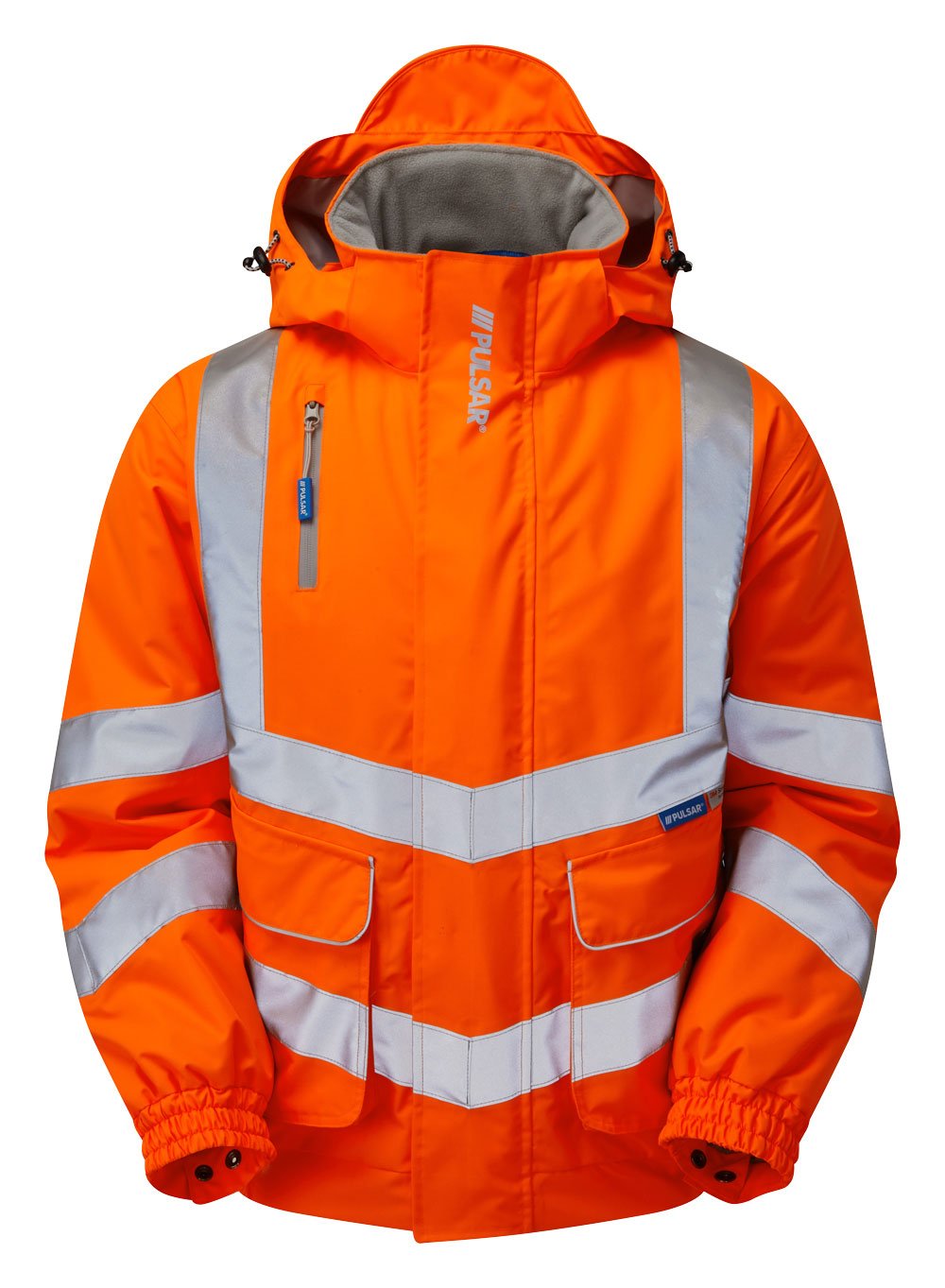 PULSAR Protect Hi-Vis Padded Bomber Jacket PR496-R