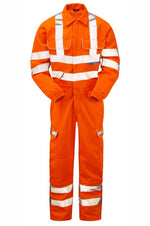 Hi-Vis Orange Combat Coverall Durable Workwear PR339-ORG