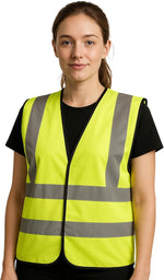 Step Ahead Hi-Vis Safety Vest – EN ISO 20471 Certified Fluorescent Workwear