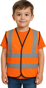 Step Ahead Kids Hi Vis Safety Vest EN1150 Certified – Yellow or Orange