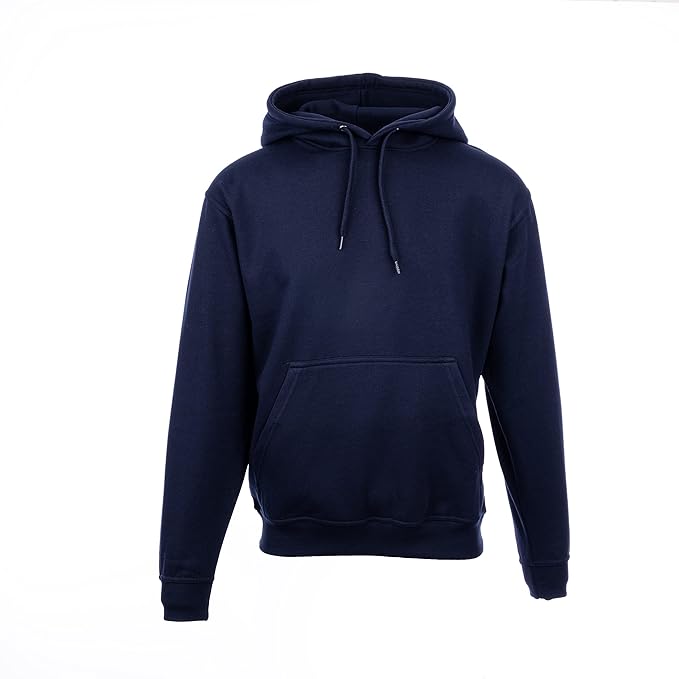 Step Ahead Premium Micro-Polyester Hoodie Jacket – Black/Navy (S-2XL)