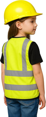 Step Ahead Kids Hi Vis Safety Vest EN1150 Certified – Yellow or Orange