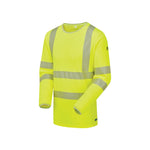 PULSAR LIFE Hi-Vis Yellow Bamboo Long Sleeve T-Shirt LFE935