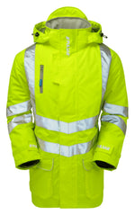 PULSAR Protect Hi-Vis Padded Storm Coat Yellow P187-R