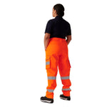 Ladies Hana Hi-Viz Combat Trousers Class 1