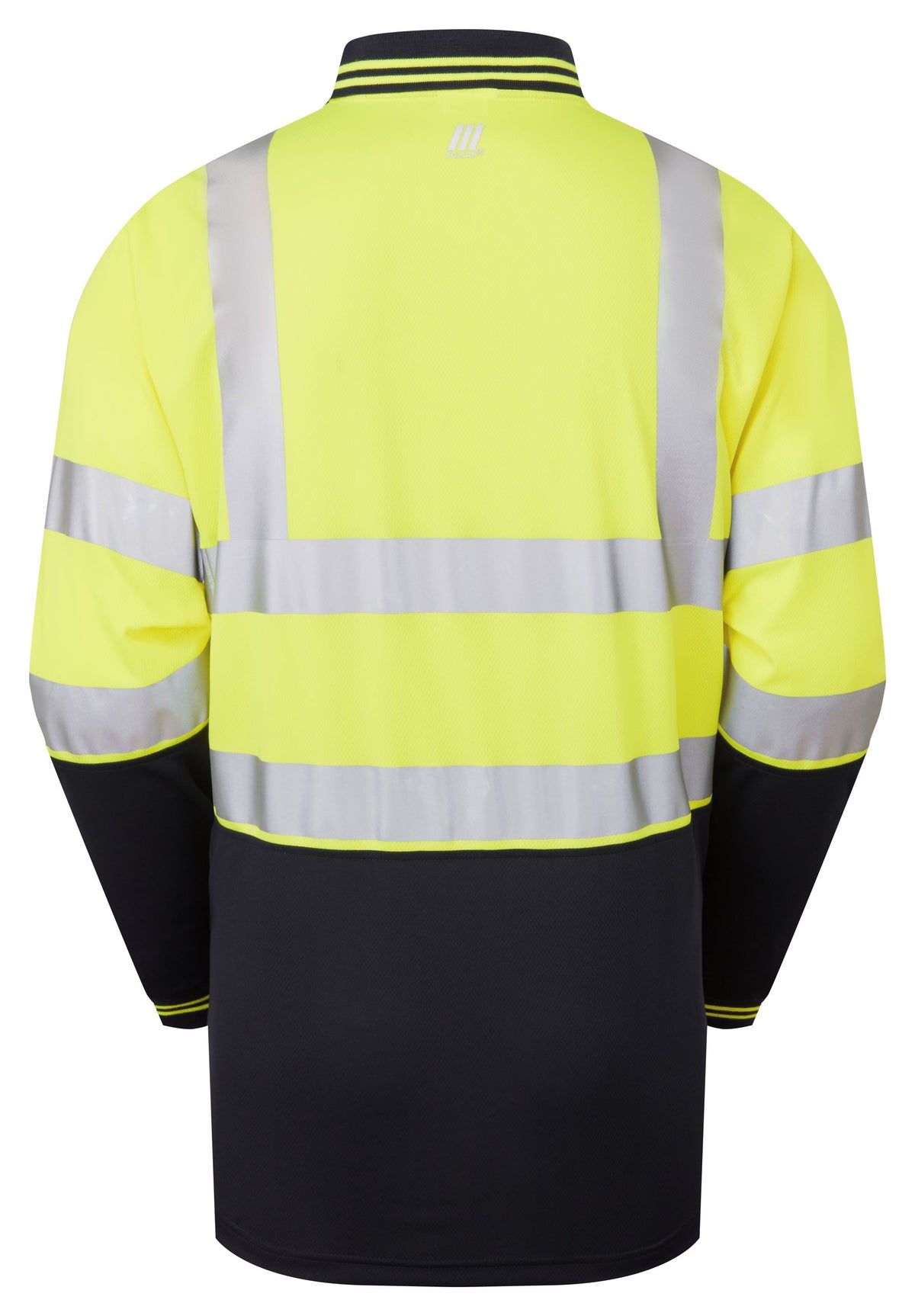 PULSAR Protect Hi-Vis Long Sleeve Polo Shirt Yellow P302-R