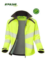 PULSAR LIFE Men's Hi-Vis Yellow Softshell Jacket LFE915-YEL