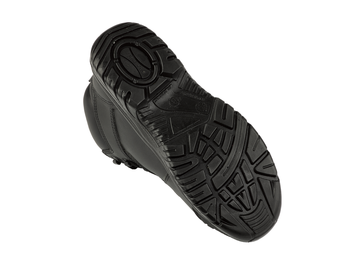 A13-FALCON S3 Metal-Free ESD Safety Boots – Black Leather, SRC Slip Resistant