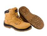 A15-STRYKER S3 Waterproof Metal-Free Safety Boots – Honey Nubuck Leather, SRC Slip Resistant