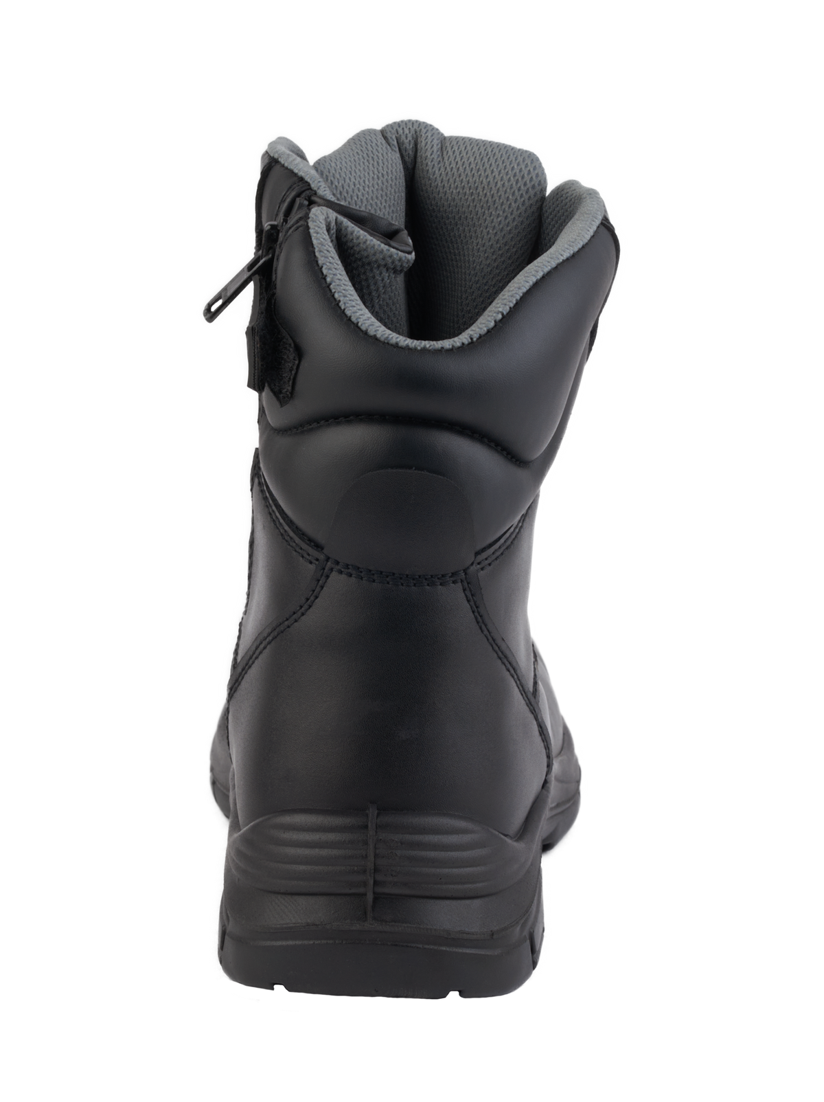 A23-TACTICAL S3 Waterproof Metal-Free Safety Boot – Black Leather, Zip Side