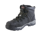 A24-WILDCAT S3 Waterproof Safety Boot – Black Leather, Metal-Free, Thinsulate-Lined