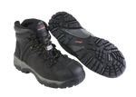 A24-WILDCAT S3 Waterproof Safety Boot – Black Leather, Metal-Free, Thinsulate-Lined
