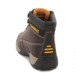 DEWALT Brown Nubuck Safety Boot – Steel Toe & Composite Midsole, Heat & Oil Resistant, Lightweight