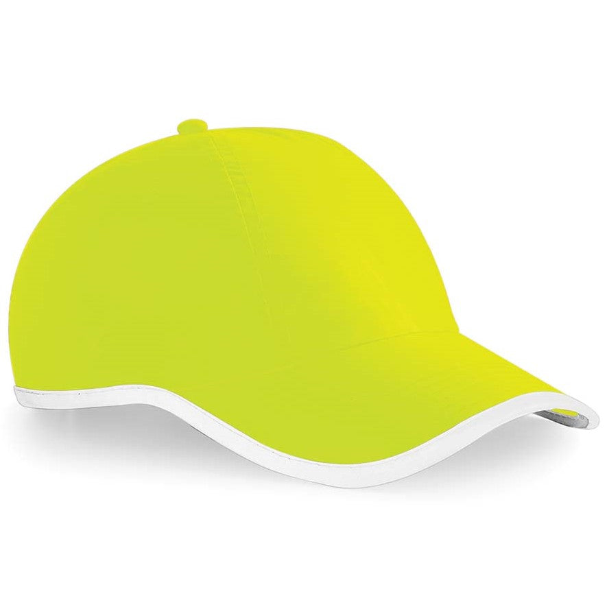 BB35 Beechfield Enhanced Hi-Viz Baseball Cap