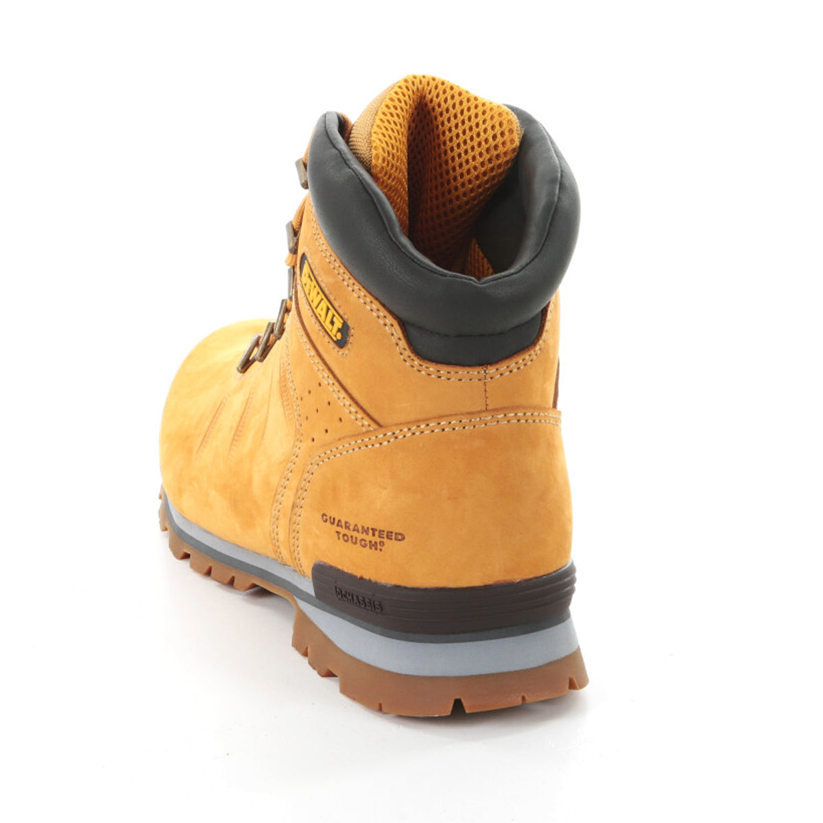 Wheat Nubuck Leather Safety Trainer – Steel Toe Cap, PU Comfort Insole