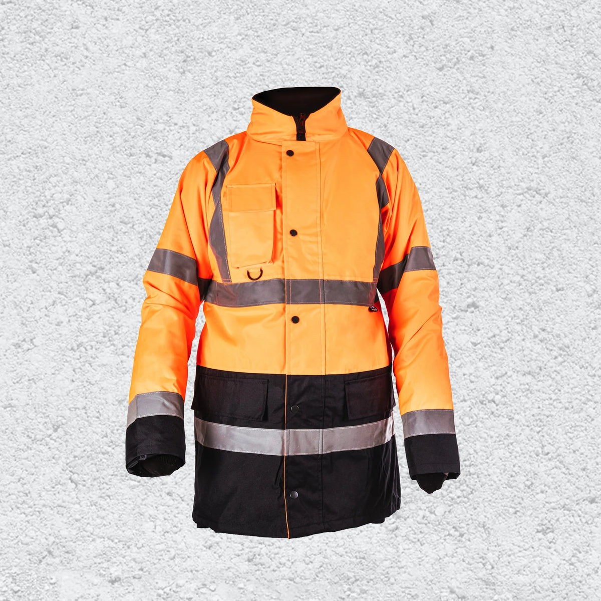 Hi-Viz Bomber Jacket | Class 3 Waterproof Workwear with Ergonomic Sleeve Design