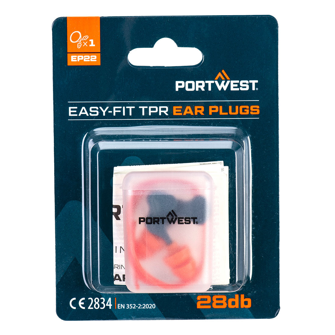 Reusable Corded Ear Plugs - EP22 TPR Hearing Protection