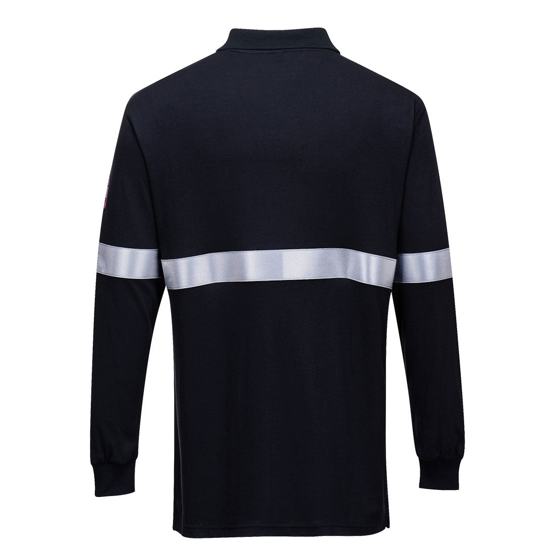 Modaflame Knit FR Long Sleeve Polo Shirt FR03