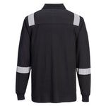 WX3 Modaflame Knit FR Long Sleeve Polo Shirt FR711