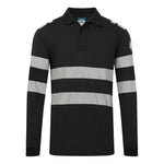 PW3 Modaflame Knit FR Long Sleeve Polo Shirt FR733