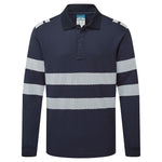 PW3 Modaflame Knit FR Long Sleeve Polo Shirt FR733