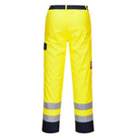 Hi-Vis FR Work Trousers - Bizflame Contrast PPE FR92