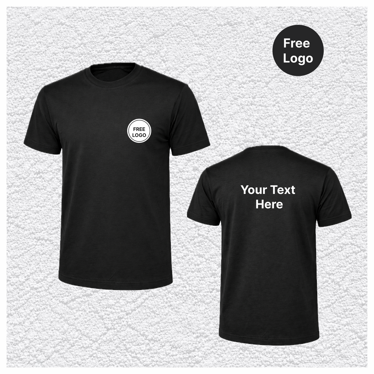 10 X Classic Cotton T-Shirt – Free Custom Print