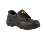 Workforce GS2-P Black Leather Safety Shoe – S1P | SRC | Lightweight & Comfortable