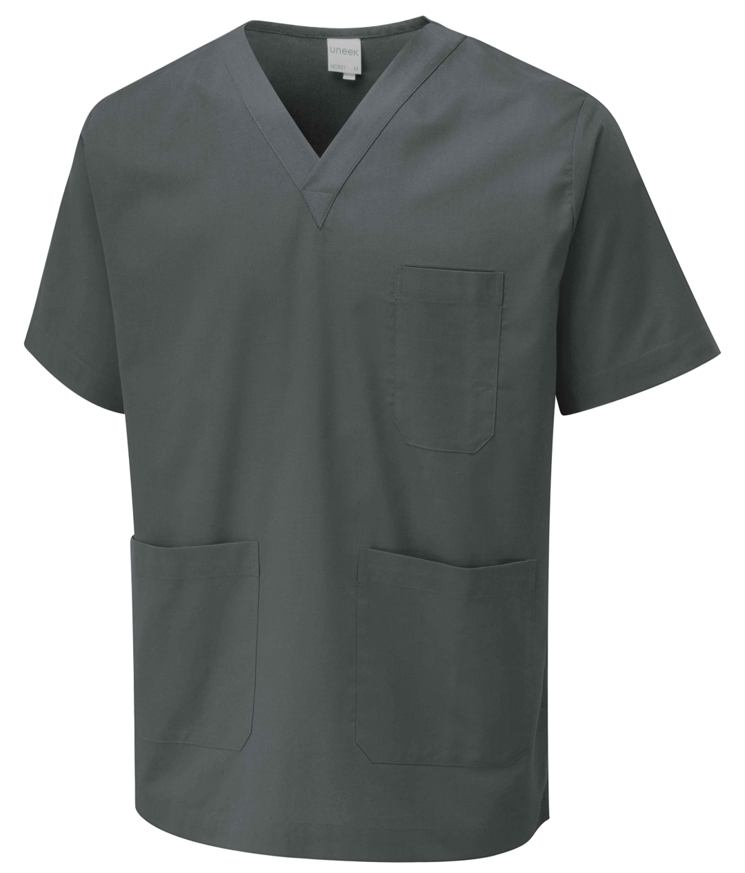 UC921 Scrub Tunic – V-Neck, Multi-Colour, Sizes XS-4XL