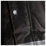 Custom Print Hi Vis Waterproof Parka Jacket – Black