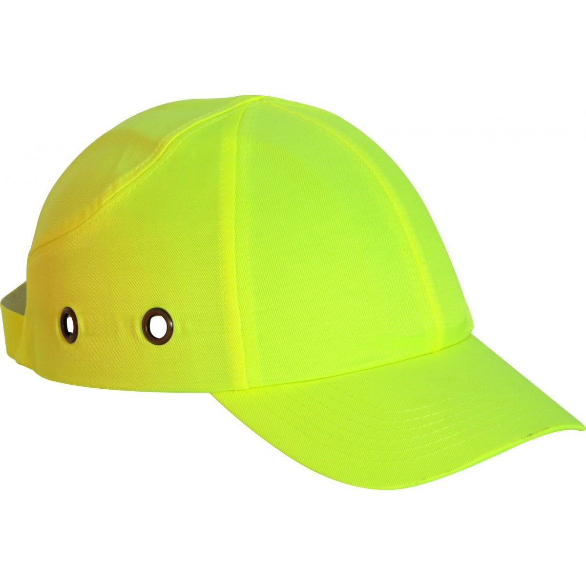 Deluxe HPBC Hi-Viz Yellow Bump Cap - Standard Peak