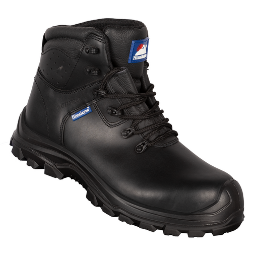 Himalayan 5200 Black Leather Fully Waterproof Safety Boot S3