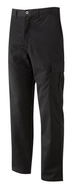 Lee Cooper LCPNT205 Black Cargo Trousers – Durable, Easy Care Workwear