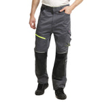 Lee Cooper LCPNT246 Reflective Stretch Holster Work Trousers with Knee Pad Pockets – Men’s Cargo Fit