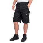 Lee Cooper LCSHO806 Men’s Classic Work Cargo Shorts – Multi-Pocket with Hammer Loop