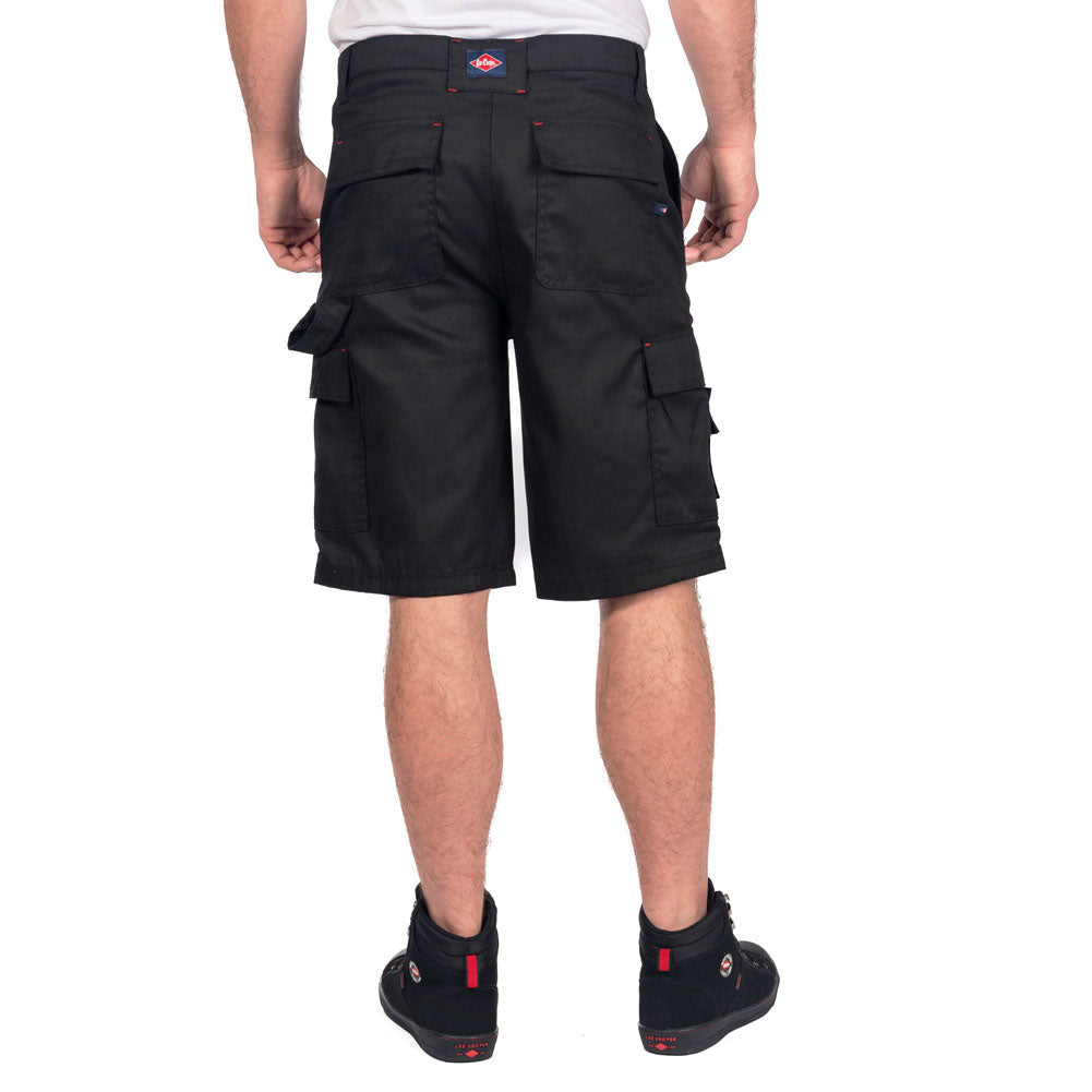 Lee Cooper LCSHO806 Men’s Classic Work Cargo Shorts – Multi-Pocket with Hammer Loop
