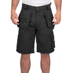 Lee Cooper LCSHO810 Men’s Holster Pocket Work Shorts – Multi-Pocket Utility with Hammer Loop