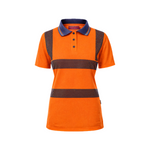 Women’s Premium High Visibility Polo Shirt – UPF 40+, EN ISO 20471