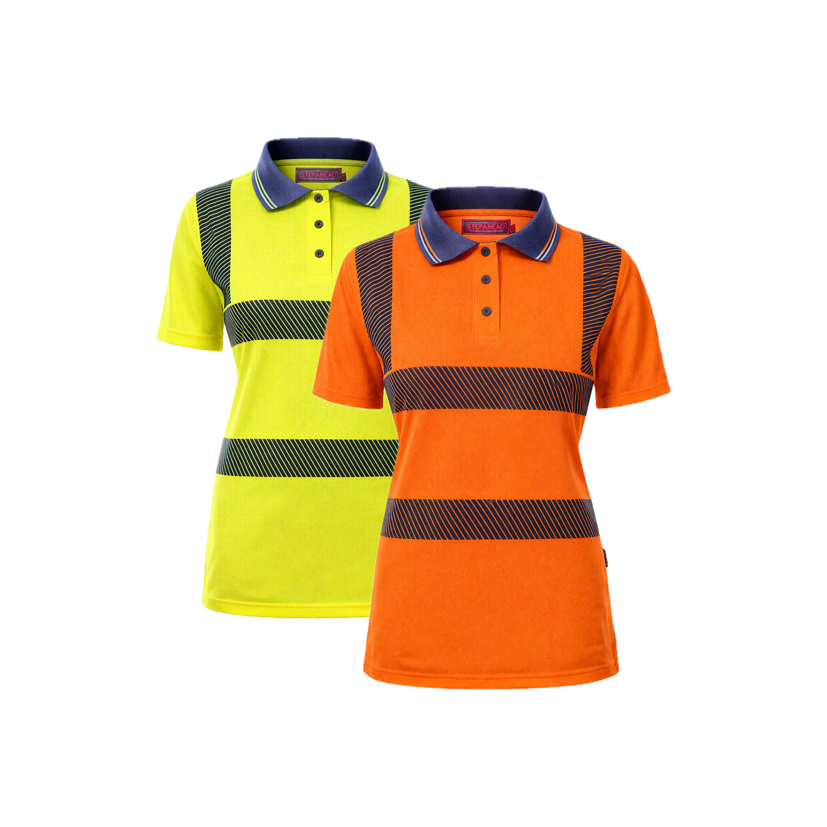 Women’s Premium High Visibility Polo Shirt – UPF 40+, EN ISO 20471