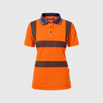Step Ahead Ladies Hi Vis Polo Shirt EN ISO 20471 – Railway, Construction & Utility Workwear