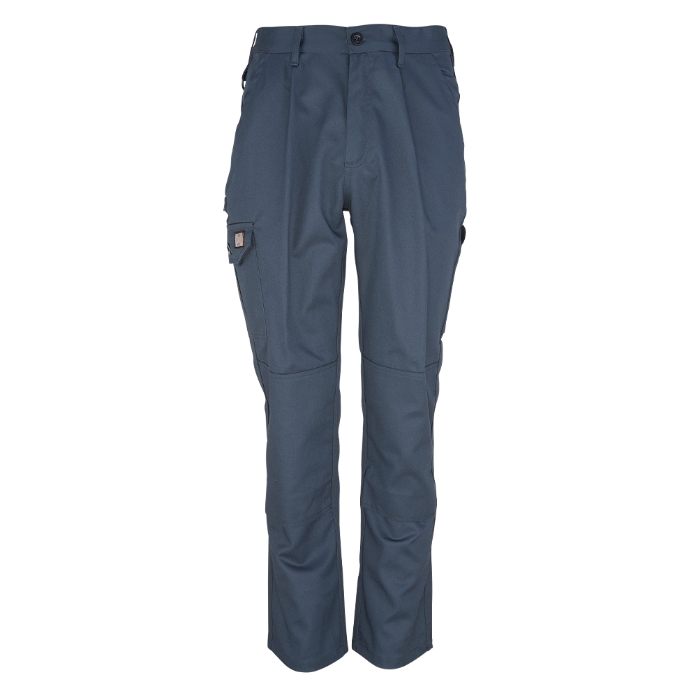 Gray pants on a white background