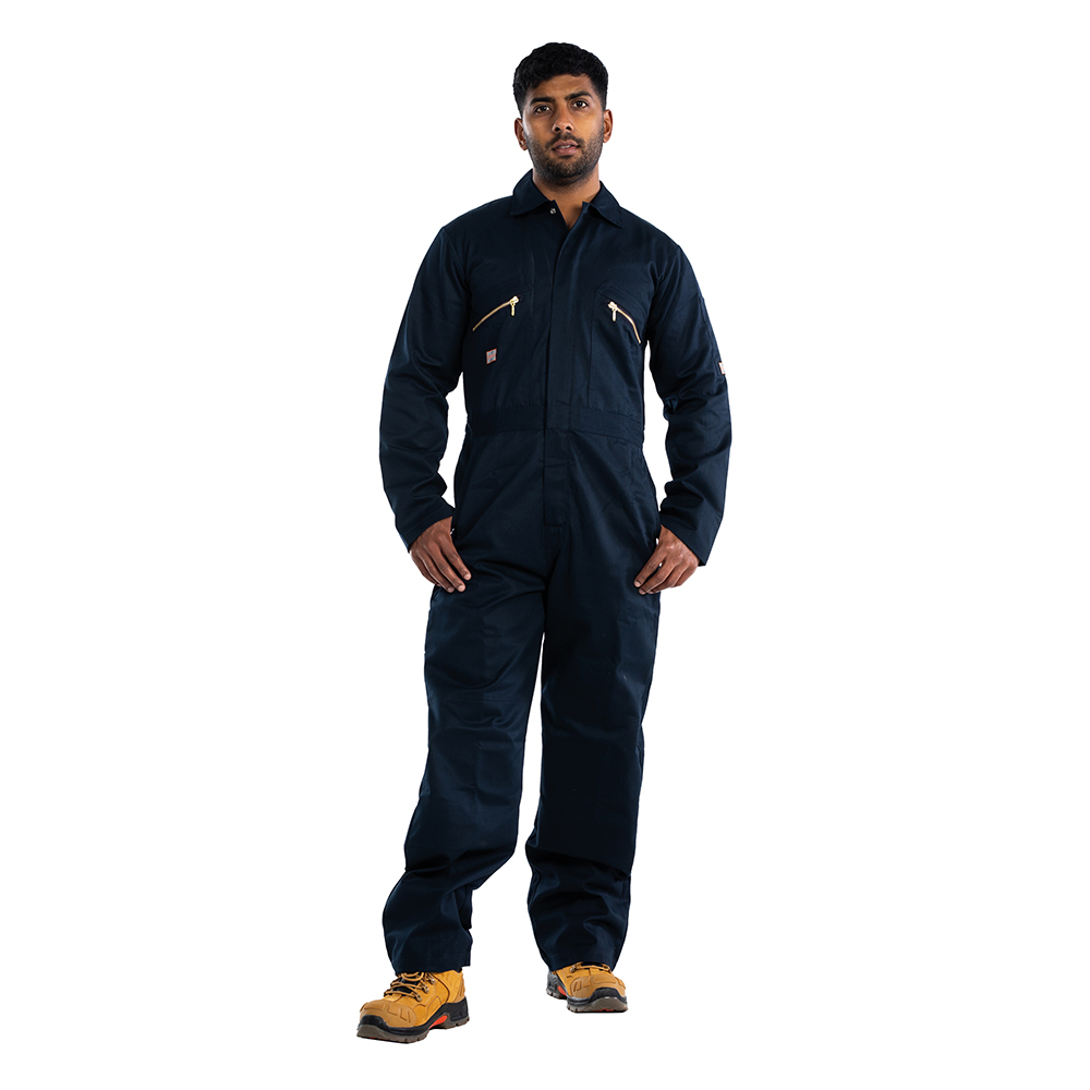 Unbreakable U270-U272 Zipped Coveralls – Heavy Duty Polycotton Workwear in Navy, Green & Black