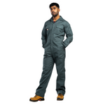 Unbreakable U275-U276 Studded Coveralls – Heavy Duty Polycotton in Navy & Green