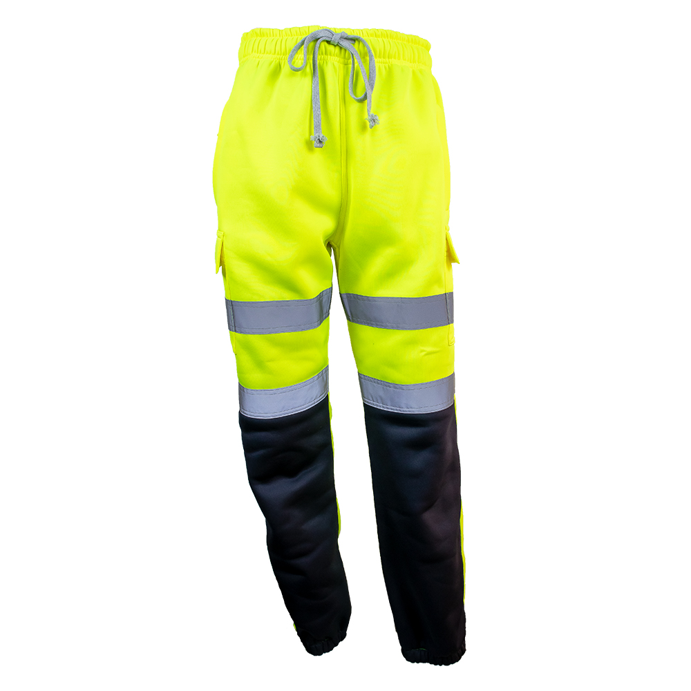 Unbreakable U303 Gibson Yellow/Navy Hi-Vis Jogger – Class 1 Reflective Workwear Trousers