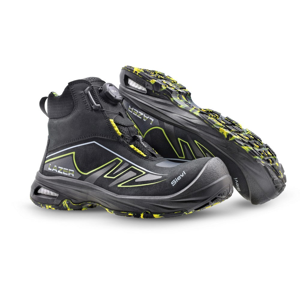 Sievi Lazer Roller High+ S3 Ankle Boot – BOA® Fit, FlexEnergy®, PORON XRD® Ankle Support