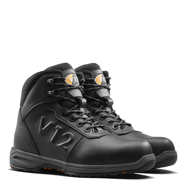 V2170 Hyrax Black Safety Hiker Boots – Lightweight, Metal-Free & ESD Safe