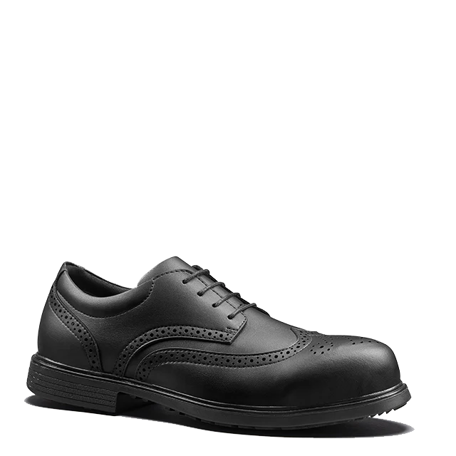 The Negotiator S3 Safety Brogue Shoe – Vegan-Friendly, ESD Safe & Slip Resistant