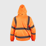 Step Ahead Hi Vis Bomber Jacket Waterproof EN ISO 20471 Class 3 – Railway & Construction Workwear